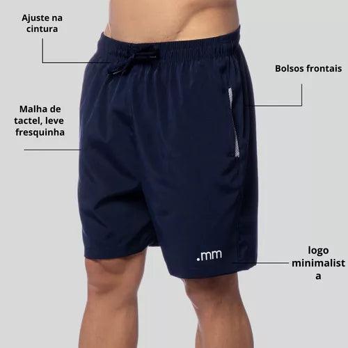 Bermuda Tectel Masculino Leve Fresca Bolsos Frontais COMPRE 1 LEVE 2!