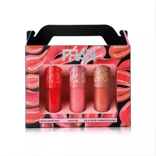 Kit Gloss Franciny Ehlke Glosslicious Trio De Gloss