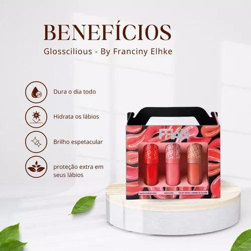 Kit Gloss Franciny Ehlke Glosslicious Trio De Gloss