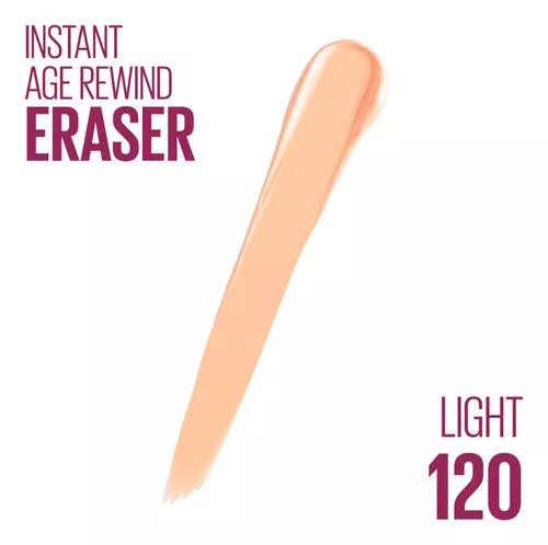 Kit 2UN Corretivo Líquido Eraser Instant Age Rewind 5,9ml Maybelline Tom 100 Ivory